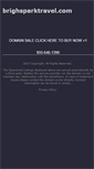 Mobile Screenshot of brighsparktravel.com